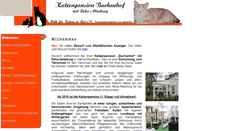 Desktop Screenshot of katzenpension-buchenhof.de